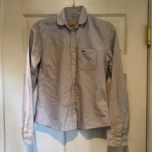 Men’s Hollister long sleeved button down
